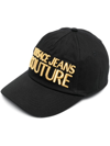 VERSACE JEANS COUTURE LOGO-EMBROIDERED BASEBALL CAP