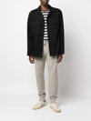Tom Ford Patch-pocket Jersey Track Pants In Neutrals