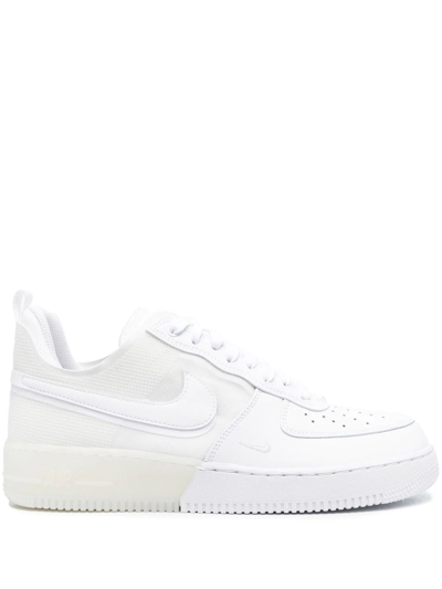 Nike Air Force 1 React Trainers In White