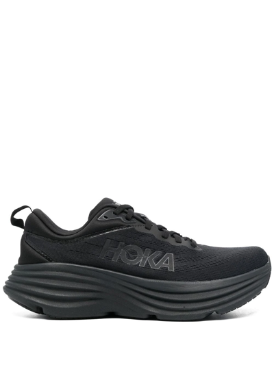 Hoka One One Hoka Bondi 8 Sneakers Hk.1123202 In Black/black