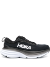 Hoka Bondi 8 Mesh-knit Sneakers In Black