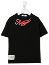Msgm Logo-print Detail T-shirt In Black
