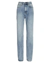 Ksubi Playback Eternal Star Relaxed Straight Jeans In Light Stone Wash