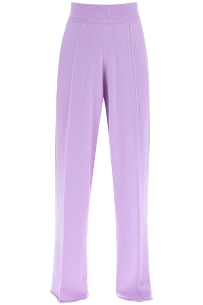Allude Cashmere Pants In Lilac (purple)