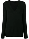 Theory Adrianna Cashmere Sweater In Black