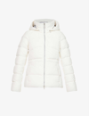 Canada Goose Aurora Hooded 750 Fill Power Down Parka In N.star Wh