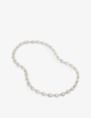 MONICA VINADER MONICA VINADER WOMEN'S SILVER INFINITY LINK RECYCLED STERLING-SILVER CHAIN NECKLACE,59992494
