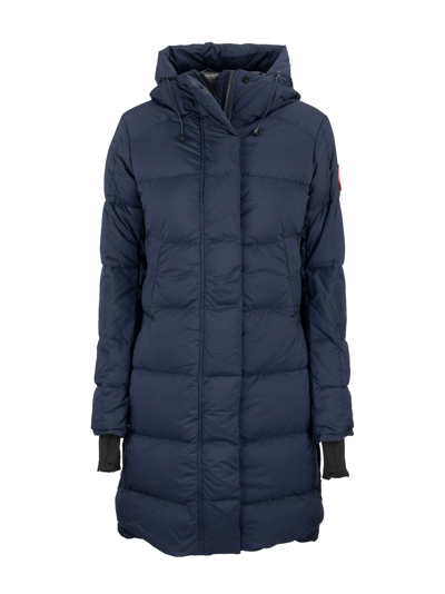 Canada Goose Alliston Packable Mid-length Down Coat In Nocolor