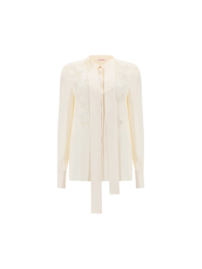 Valentino Shirt In Avorio