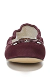 Sam Edelman Women's Meadow Slip On Ballet Flats In Malbec Suede