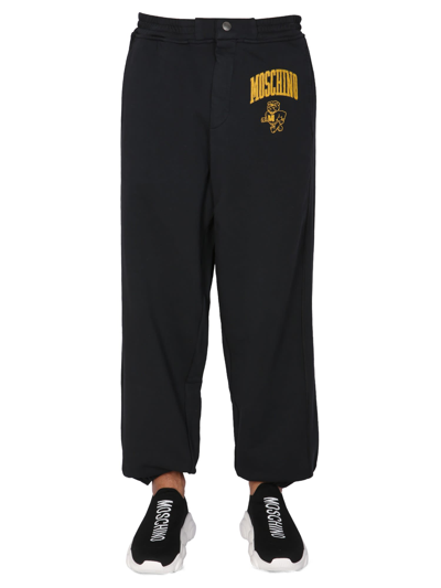 Moschino Jogging Trousers In Black