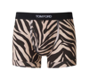Tom Ford Zebra-print Stretch-cotton Boxer Briefs In Neutrals/brown