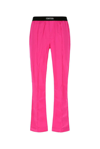 TOM FORD LOGO WAIST SATIN PAJAMA TROUSERS