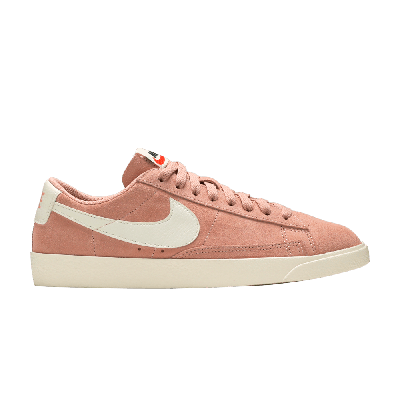Pre-owned Nike Wmns Blazer Low Sd 'coral Stardust' In Pink