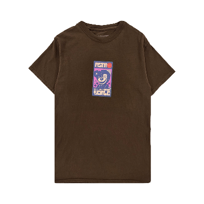 Pre-owned Cactus Jack By Travis Scott Scare Bear Tee I 'brown'