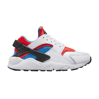 Pre-owned Nike Wmns Air Huarache 'white Bright Crimson'
