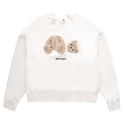 Pre-owned Palm Angels Pa Bear Creoff 'white/brown'