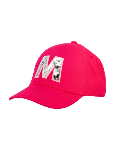 Marni Kids Logo Embellished Baseball Cap In Pink