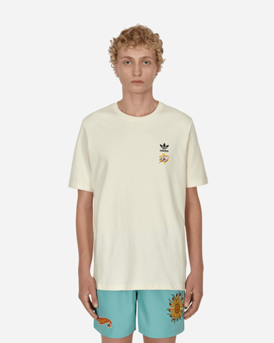 Adidas Consortium Sean Wotherspoon X Hot Wheels T-shirt Beige In White