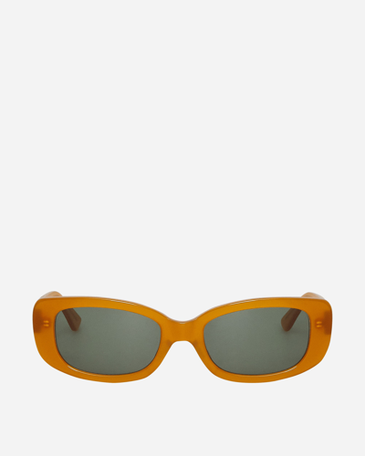 Undercover Brown Rectangular Sunglasses In Beige