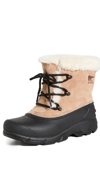 SOREL SNOW ANGEL BOOTS ROOTBEER