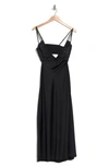A.l.c Sienna Halter Neck Midi Dress In Black