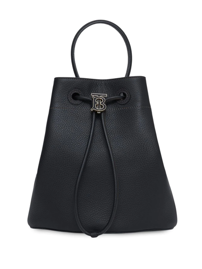 BURBERRY TB PLAQUE BUCKET BAG