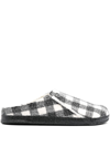 BIRKENSTOCK PLAID FLAT SANDALS