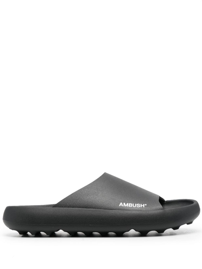 Ambush Mens Black Rubber Sandals