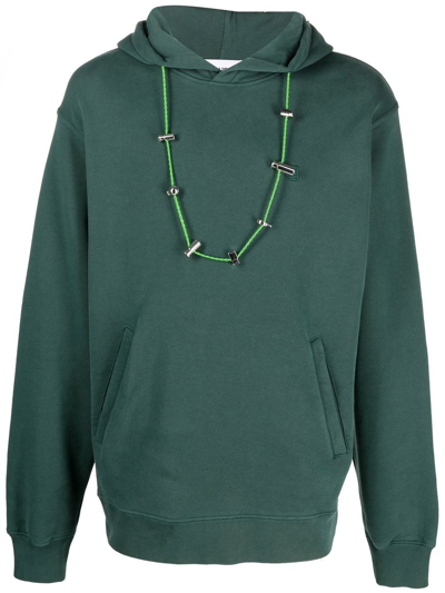 Ambush Stoppers Relaxed-fit Hoodie In Green Glabes