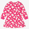 AGATHA RUIZ DE LA PRADA AGATHA RUIZ DE LA PRADA GIRLS PINK COTTON DRESS SET