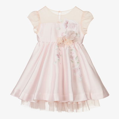 lapin house pink dress Lapin House Girls Pink Tulle Star Dress