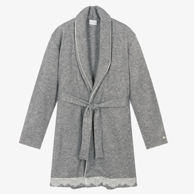 La Perla Teen Girls Grey Dressing Gown