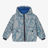 MARC JACOBS MARC JACOBS BOYS GREY REFLECTIVE JACKET