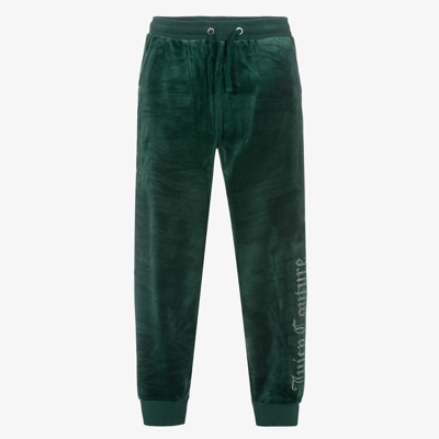 Juicy Couture Teen Girls Green Velour Joggers
