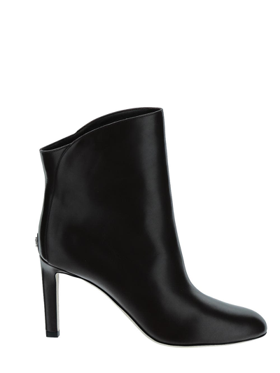 Jimmy Choo Karter Ab 85 Ankle Boot In Black Leather