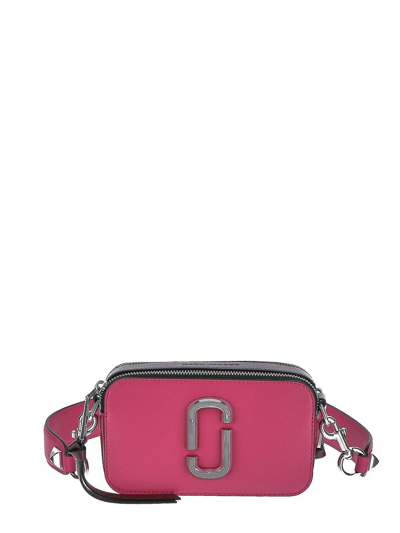 Marc Jacobs The Colorblock Snapshot Bag In Pink