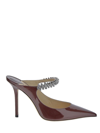 JIMMY CHOO BING PUMP,BING100PATBURGUNDY