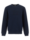 Woolrich Logoed Sweatshirt In Blue