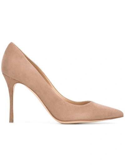 Sergio Rossi Stiletto Pumps In Neutrals