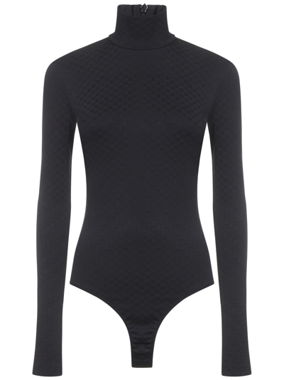 Ambush Black Monogram Bodysuit