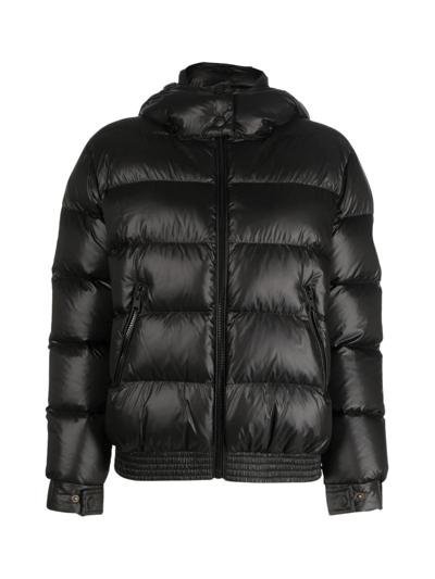 Jean Paul Gaultier Duck-feather Hooded Puffer Jacket In Black