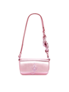 Jw Anderson Tonal Chain Baguette Anchor Bag In Pink