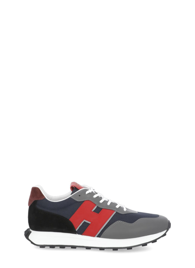 Hogan Sneakers  H601 Redbluegrey In Red,blue,grey