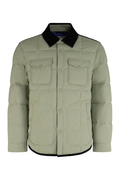 Woolrich Heritage Terrain Padded Jacket In Green