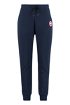Canada Goose Huron Organic-cotton Jersey Track Pants In Blue