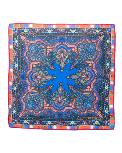 Etro Pocket Handkerchief In Blu