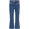 MINI RODINI BLUE JEANS FOR GIRL WITH YELLOW LOGO