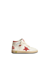 GOLDEN GOOSE SKY STAR NAPPA UPPER WITH GOLDEN GOOSE SIGNATURE LEATHER STAR