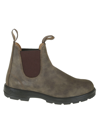 Blundstone Elastic Sided Boots In Rustic Brown